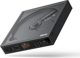 "FiiO DM15" nešiojamasis stereo CD grotuvas su tikru 24 bitų R2R DAC, 1150 mW + 1150 mW didelės galios išvestis, "aptX" adaptyvusis "Bluetooth" siųstuvas, 24 garso nustatymai, USB/CD "HiFi" garsas, HD ekranas
