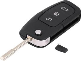 "Focus MK2" raktas, pakaitinis rakto nuotolinio valdymo pultelis, automobilio raktas, pakaitinis nuotolinio valdymo raktas 3 mygtukų nuotolinio valdymo pultelis 433 MHz su lustu 4D60, skirtas "Focus Mondeo C Max S Max