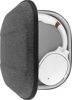 "Geekria Shield" ausinių dėklas, suderinamas su "Skullcandy Crusher ANC 2/ANC", "Hesh 3/Evo" ir kt., pakaitinis kietas kelioninis krepšys su kabelių laikymo vieta (tamsiai pilkas)