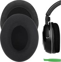 "Geekria" pakaitinis ausų kilimėlis, suderinamas su "Turtle Beach Ear Force Ear Force XP500, XP400, XP300, XO FOUR, XO THREE, XO ONE" žaidimų ausinėmis Ausų kilimėlis / ausų pagalvėlė / ausų kilimėlių remonto dalys (tinklinis audinys)
