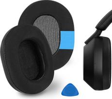 "Geekria" sporto aušinimo gelio pakaitiniai ausinių pagalvėlės "Sony" WH1000XM5 WH-1000XM5 ausinių pagalvėlės Ausinių pagalvėlių remonto dalys (juodos spalvos)