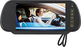 "Goshyda" atsarginės kameros galinio vaizdo veidrodis 7 colių LCD ekranas Atsarginės kameros su plačiu įtampos reguliavimu visiems transporto priemonių tipams