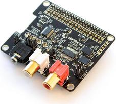 "HiFiBerry DAC+ ADC Pro" garso plokštė "Raspberry Pi" su įvestimi / išvestimi