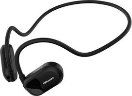 "Hifuture Future Mate": 5.3 "Bluetooth" ausinės su kabeliu, kaulų laidumo, sportinės ausinės, IPX5 atsparios vandeniui, ENC su 2 mikrofonais, 8 valandų atkūrimo laikas, suderinamos su "Android", "iOS" (juodos spalvos)