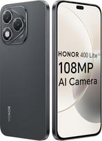 "HONOR 400 Lite" išmanusis telefonas 5G 256GB/8GB RAM, 108 MP su dirbtinio intelekto kameros mygtuku, 6,7 colių AMOLED ekranas 120 Hz 3500 Nit, 5100 mAh baterija, MTK 7025-Ultra, IP64, dvi SIM kortelės, "Android 15", juodas