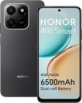 "Honor 400" išmanusis telefonas 4G 8GB 256GB baterija 6500mAh 6,77 colių kritimui atsparus ekranas IP54 pagrindinė kamera 108MP "Android" 15 Dual SIM NFC Juoda