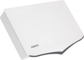 "Humax" skaitmeninio palydovinio ryšio antena H40D2 su plokščiu veidrodiniu skydeliu, skirta 2 įrenginiams - balta