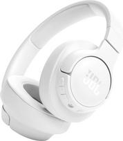 "JBL Tune 720BT" belaidės ausinės - su "JBL Pure Bass" garsu, "Bluetooth" ir lengvu, sulankstomu dizainu - iki 76 valandų muzikos atkūrimo - baltos spalvos