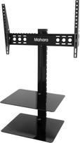 "Mahara" pakreipiamas ir pasukamas sieninis televizoriaus laikiklis su lentynomis Tinka iki 40", 45", 45", 119,4", 127 cm, 139,7 cm, 152,4 cm, suderinamas su VESA iki 600x4" 00, maksimalus televizoriaus svoris: 45 kg