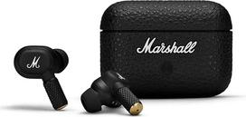 "Marshall Motif II ANC" - tikros belaidės aktyvaus triukšmo slopinimo "Bluetooth" ausinės, 30 valandų trukmės - juodos spalvos
