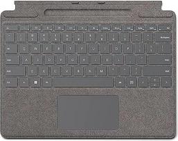 "Microsoft Surface Pro 8 / 9 / X Signature Keyboard Platinum" klaviatūra