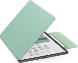 "MoKo" magnetinis dėklas naujam 11 colių "Kindle Scribe 2025" (3 kartos) ir "Kindle Scribe Colorsoft 2025" (1 kartos) - plonas "Folio Premium" PU odos dangtelis su rašikliu ir automatiniu miego žadinimu, Agave Green