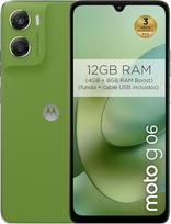 "Moto G06" 12GB (4GB + 8GB RAM Boost)/256GB Spalvotas Pantone Tendril didelis 6,88" ekranas su "Dolby Atmos" garsu, 50 MP kameros sistema, IP64 vandeniui atsparus 5100 mAh akumuliatorius