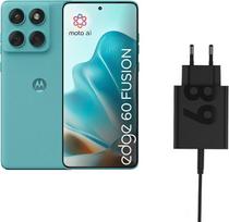 "Motorola Edge 60 Fusion" išmanusis telefonas "Pantone Amazonite" + "Motorola 68W TurboPower" įkroviklis