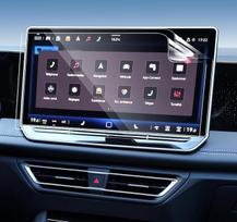 "Nano Series" apsauginė plėvelė 2 vnt. 12,9 colių "VW Tiguan 3 III 2024-2025" ekrano apsauga 6H apsauginė PET ekrano apsauga nuo įbrėžimų