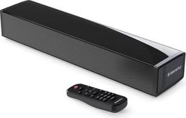 "Oakcastle SB40" garso juosta televizoriaus įrenginiams, "Bluetooth" mini garso juosta, 60 W 2.0 televizoriaus garsiakalbis televizoriui, kompiuterinių žaidimų garso juosta, HDMI ARC garso juosta su AUX, įskaitant sieninį laikiklį ir nuotolinio valdymo pu