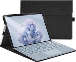 "Omnpak" dėklas "Microsoft Surface Pro 11 (2024)" / "Surface Pro 10" / "Surface Pro 9" dėklas 13 colių, lengvas apsauginis, kelių kampų, rašiklio laikiklis, suderinamas su "Type Cover" klaviatūra