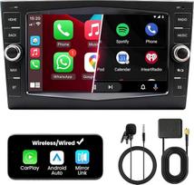 "Opel Vauxhall Astra Corsa Zafira Antara" automobilinis radijo imtuvas su ekranu, belaidis "CarPlay" ir "Android Car", 7 colių automobilinis radijo imtuvas su jutikliniu ekranu, 4GB + 64GB, "Bluetooth", 5GHz "WiFi", DAB+ FM, AUX, GPS