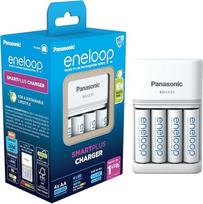 "Panasonic eneloop SmartPlus" įkroviklis, skirtas 1-4 AA/AAA NI-MH baterijoms