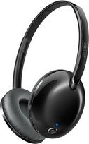 "Philips Flite Ultrlite" SHB4405BK "Bluetooh" belaidės ausinės su mikrofonu, itin lengvos, 9 valandų trukmės, nuotolinio valdymo pultas, sulankstomos - juodos spalvos