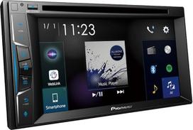 "Pioneer" 1025873 AVH-Z2200BT 2DIN medijos imtuvas, 6,2 colio skaidrus varžinis jutiklinis skydelis, "Bluetooth", "Apple CarPlay", "WebLink", laisvų rankų įranga, CD, DVD ir USB