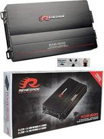 "Renegade" RXA1500 RXA 1500 1 juodo stiprintuvo rinkinys 5 kanalų A/B klasės 4 x 100 + 1 x 350 W RMS 4 x 200 + 1 x 700 W Max 1500 W Max 1500 W automobiliui, 1 vnt. + 3 nemokami lipdukai