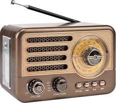 "Retro" radijo imtuvas su "Bluetooth", AM/FM/SW radijo imtuvas lagamine su "Bluetooth 5.3", mažas virtuvės radijo imtuvas, palaiko USB/TF/AUX funkciją, radijo imtuvas, teleskopinė antena, tinka biurui, namams, miegamajam