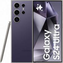 "Samsung Galaxy S24 Ultra AI" išmanusis telefonas, "Android" mobilusis telefonas be sutarties, 12GB RAM/512GB atminties, 200 MP fotoaparatas, "S Pen" rašiklis, ilgai veikianti baterija, titano violetinės spalvos