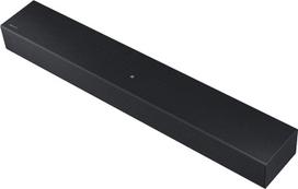 "Samsung Soundbar" HW-C400/ZF C serijos, 4 garsiakalbiai, galingi žemieji dažniai su integruotu žemų dažnių garsiakalbiu, 2.0 kanalo garsas, belaidis prijungimas prie televizoriaus, juoda 2023