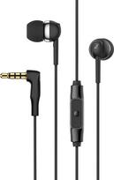 "Sennheiser CX 80S" vidinės ausinės su įjungimo mygtuko nuotolinio valdymo pulteliu - juodos spalvos