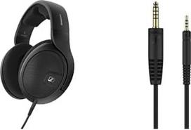 "Sennheiser" ausinių paketas HD 560S, atviros etaloninės ausinės garso entuziastams + originalus pakaitinis kabelis - 1,8 m ilgio subalansuotas kabelis su 4,4 mm jungties kištuku