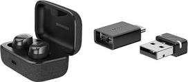 "Sennheiser" ausinių rinkinys "Momentum True Wireless 4", BTD 600 "Bluetooth" USB Dongle