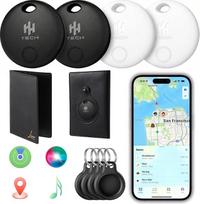 "Smart Tag Pack-4 Combo": Į komplektą įeina nemokama Luxor piniginė / paso dėklas - raktų seklys ir daiktų ieškiklis, skirtas Apple iOS įrenginiams