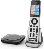"SofaBaton X2" universalus nuotolinio valdymo pultas su koncentratoriumi ir įkrovimo stotele, jutiklinis ekranas, reguliuojamas vieno mygtuko valdymas, galima valdyti iki 60 IR/Bluetooth/WiFi įrenginių