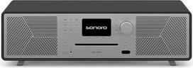 "sonoro Meisterstück" (2 kartos) kompaktiška sistema su CD grotuvu (Airplay, "Google Cast", "Spotify", FM, DAB+) Matinis grafitas