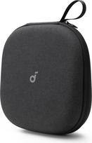 "soundcore by Anker" ausinių dėklas, priedų krepšys "soundcore" ausinėms su ausine, atsparus įbrėžimams, dulkėms, smūgiams, nuimamas skyrius, nešiojimo dirželis, juodas