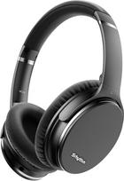 "Srhythm" aktyvaus triukšmo slopinimo ausinės, sulankstomos, belaidės, "Bluetooth 5.0", "Srhythm NC35 Over-Ear" su USB-C greituoju įkrovimu, CVC8.0 mikrofonu, 50+ valandų trukmės balso skambučiais, skirtos "iOS", "Android", televizoriui, kompiuteriui (Gun