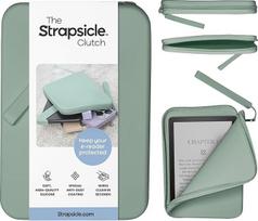 "Strapsicle" silikoninis "Kindle" ir elektroninių skaityklių krepšys, universali mobiliojo telefono piniginė ir kišenė raktams, tinka 6 colių "Kindle", "Kobos", "Nook", 6,8 colių "Paperwhite", "iPad mini 6