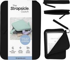 "Strapsicle" silikoninis "Kindle" ir elektroninių skaityklių krepšys, universali mobiliojo telefono piniginė ir kišenė raktams, tinka 6 colių "Kindle", "Kobos", "Nook", 6,8 colių "Paperwhite", "iPad mini 6