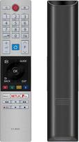 "Toshiba Smart TV" nuotolinio valdymo pulto ir "Toshiba Smart 4K Ultra HDR" televizoriaus "Toshiba", "Toshiba Full HD Ready LED TV" su "Netflix Rakuten Freeview" mygtukais, 30099654 CT-8533 CT-8541 RC-42150