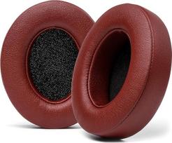 "WC Wicked Cushions" pakaitinės ausų pagalvėlės "Beats Studio 2" ir "Beats 3" (B0501, B0500) laidiniams ir belaidžiams įrenginiams | Netinka "Beats Solo" | Minkštesnė oda, patobulintos putos ir stipresni klijai | Burgundija