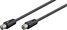 "Wentronic" 11563-GB koaksialinis kabelis, koaksialinis kištukas-koaksialinė jungtis 7,5 m - juodas