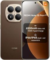 "XIAOMI Redmi Note 15 Pro+" 5G išmanusis telefonas (12 + 512GB) - 6500 mAh baterija, IP66/IP68 apsauga nuo dulkių ir vandens, 200 MP fotoaparatas, 6,83 colių AMOLED ekranas, mokos rudos spalvos