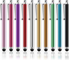 10 planšetinių kompiuterių rašiklių pakuotė su jutiklinio ekrano rašikliu Touch Pen Touch Pen Mobilusis telefonas Stylus Pen, skirtas planšetiniams kompiuteriams