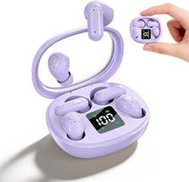 2 poros mini ausinių ausinių miegui "Bluetooth" belaidės mažos nematomos belaidės miego ausinės Ausinės mažoms ausims Miego ausinės Šoninės miego ausinės Belaidžiai ausų kištukai į ausis