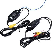 2,4 GHz belaidžio vaizdo kameros atbulinės eigos RCA vaizdo siųstuvo imtuvo rinkinys, skirtas automobilio atbulinės eigos kameros monitoriaus imtuvui Cam DVD GPS automobilinio radijo grotuvo modulio adapterio trigeriui