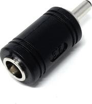 3,5 mm x 1,3 mm Klinke auf 5,5 x 2,5 mm Gleichstrom-Buchse, Klinke auf DC-Klinkenstecker, Kabel-Konverter-Adapter (1, schwarz)