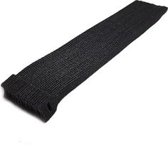 300 mm 30 cm juodos spalvos daugkartinio naudojimo velcro kabelių raiščiai (50 vnt.)