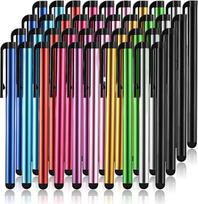 40 mobiliųjų telefonų rašiklių, skirtų visiems mobiliesiems telefonams, pakuotė Įvairiaspalvis rašiklis planšetiniam kompiuteriui su jutikliniu ekranu Stylus Pen Touch Pen Ploni rašikliai mobiliajam telefonui, suderinami su "iPad iPhone" planšetiniu kompi