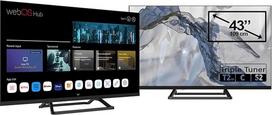 43 colių FHD išmanusis televizorius JTCS43F39432FLW, "WebOS Hub" operacinė sistema, trigubas imtuvas (DVB-T2, S2, C), be rėmelio